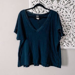 We the free navy tee